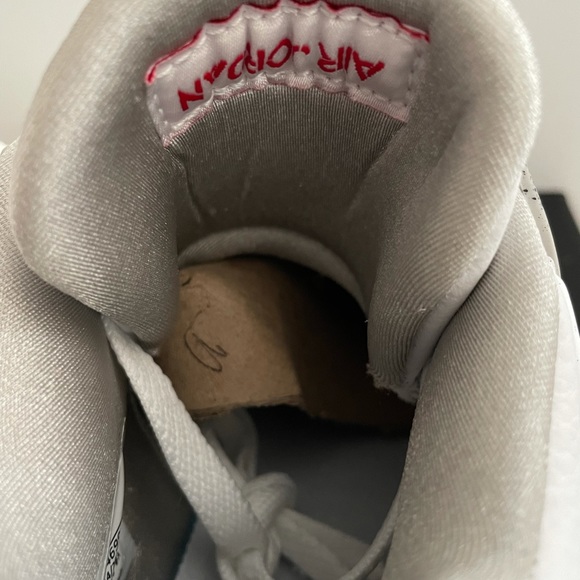 Air Jordan 4 Retro GS White Oreo/ Tech White - Picture 10 of 10